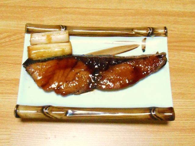 ぶりの照り焼き